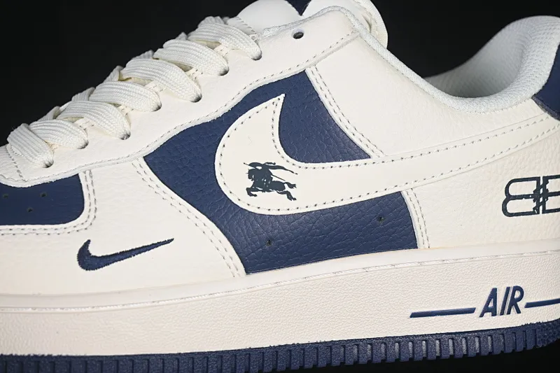 All Categories Nk Air Force 1 Air Force Series Nk Air Force 1 Low Air Force Low Nike Air Force 1'07 Low Off-White Navy Contrast Color Air Force One Low-top Casual Sneakers DN1688-817